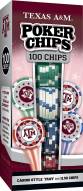 Texas A&M Aggies 100 Piece Poker Chips
