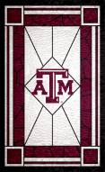Texas A&M Aggies 11" x 19" Stained Glass Sign