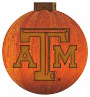 Texas A&M Aggies 12" Halloween Pumpkin Sign
