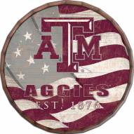 Texas A&M Aggies 16" Flag Barrel Top