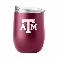 Texas A&M Aggies 16 oz. Flipside Powder Coat Curved Beverage Glass