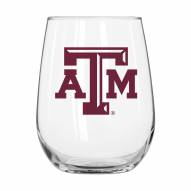 Texas A&M Aggies 16 oz. Gameday Curved Beverage Glass