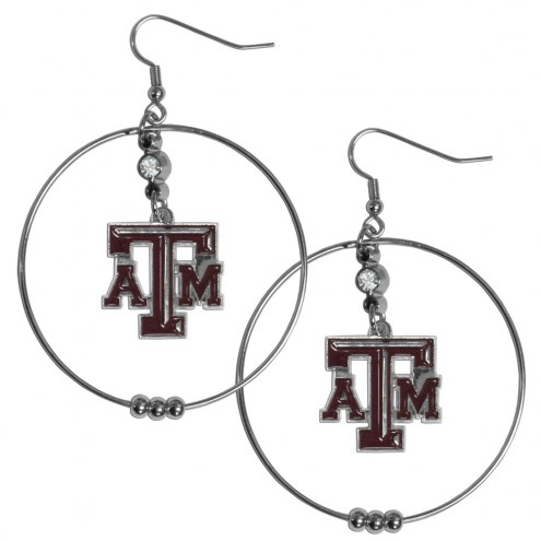 Texas A&M Aggies 2&quot; Hoop Earrings