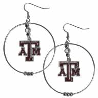 Texas A&M Aggies 2" Hoop Earrings