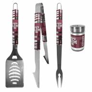 Texas A&M Aggies 3 Piece Tailgater BBQ Set and Season Shaker