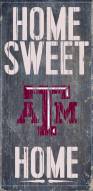 Texas A&M Aggies 6" x 12" Home Sweet Home Sign