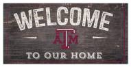 Texas A&M Aggies 6" x 12" Welcome Sign