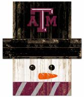 Texas A&M Aggies 6" x 5" Snowman Head