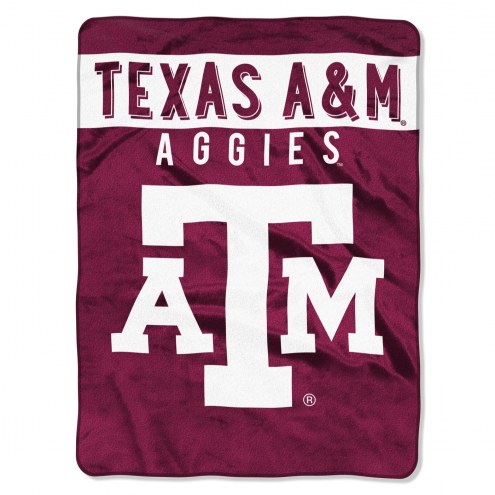 Texas A&M Aggies Basic Raschel Blanket