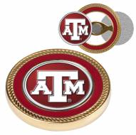 Texas A&M Aggies Challenge Coin with 2 Ball Markers