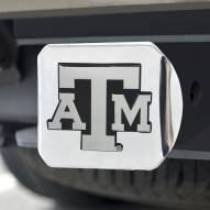 Texas A&M Aggies Chrome Metal Hitch Cover