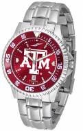 Texas A&M Aggies Competitor Steel AnoChrome Color Bezel Men's Watch