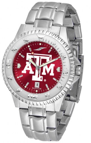 Texas A&M Aggies Competitor Steel AnoChrome Men's Watch