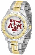 Texas A&M Aggies Competitor Two-Tone Men's Watch