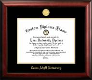 Texas A&M Aggies Gold Embossed Diploma Frame