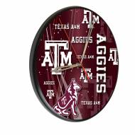 Texas A&M Aggies Digitally Printed Wood Clock
