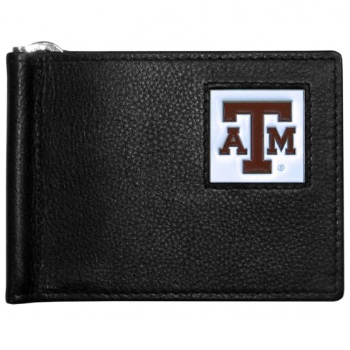 Texas A&M Aggies Leather Bill Clip Wallet