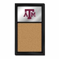 Texas A&M Aggies Mirrored Cork Note Board