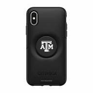 Texas A&M Aggies OtterBox Symmetry PopSocket iPhone Case
