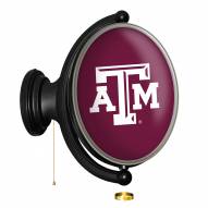 Texas A&M Aggies Oval Rotating Lighted Wall Sign