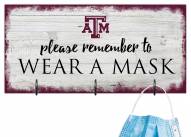 Texas A&M Aggies Please Wear Your Mask Sign