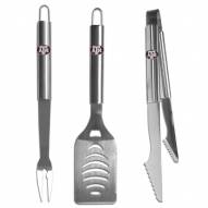 Texas A&M Aggies 3 Piece Stainless Steel BBQ Set