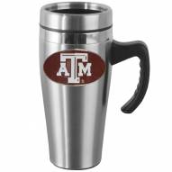 Texas A&M Aggies Steel Travel Mug w/Handle