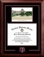 Texas A&M Aggies Spirit Graduate Diploma Frame