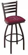 Texas A&M Aggies Swivel Bar Stool with Ladder Style Back