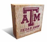 Texas A&M Aggies Team Logo Block