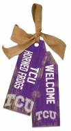 Texas Christian Horned Frogs 12" Team Tags