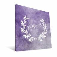 Texas Christian Horned Frogs 12" x 12" Favorite Thing Canvas Print