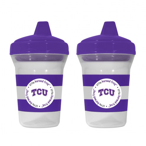 Texas Christian Horned Frogs 2-Pack Sippy Cups