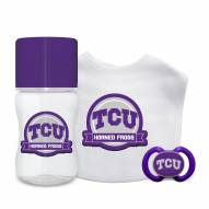 Texas Christian Horned Frogs 3-Piece Baby Gift Set