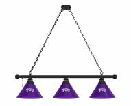 Texas Christian Horned Frogs 3 Shade Pool Table Light
