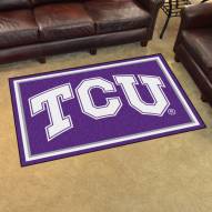 Texas Christian Horned Frogs 4' x 6' Area Rug