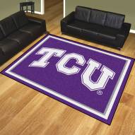 Texas Christian Horned Frogs 8' x 10' Area Rug