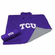 Texas Christian Horned Frogs All Weather Blanket