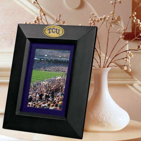 Texas Christian Horned Frogs Black Picture Frame
