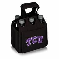 Texas Christian Horned Frogs Black Six Pack Cooler Tote