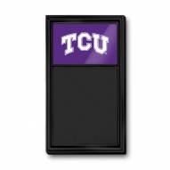 Texas Christian Horned Frogs Chalk Note Board