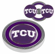 Texas Christian Horned Frogs Challenge Coin with 2 Ball Markers