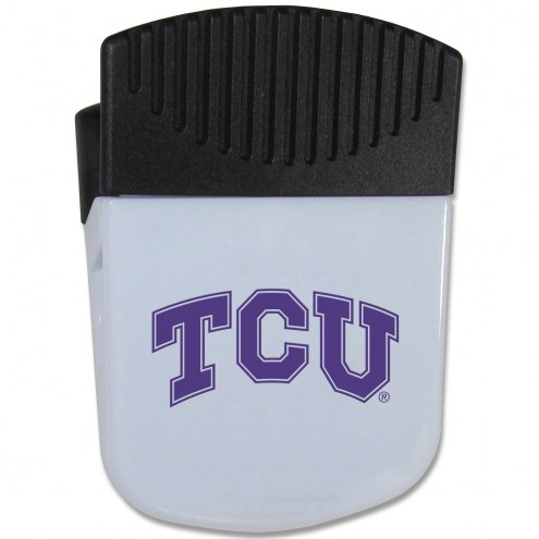 Texas Christian Horned Frogs Chip Clip Magnet