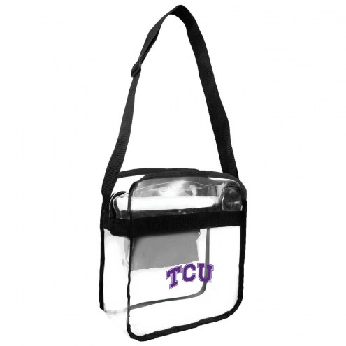 Texas Christian Horned Frogs Clear Crossbody Carry-All Bag