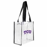Texas Christian Horned Frogs Clear Square Stadium Tote