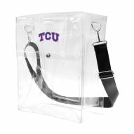 Texas Christian Horned Frogs Clear Ticket Satchel