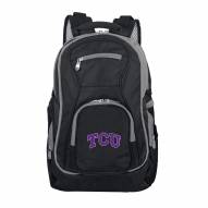 NCAA TCU Horned Frogs Colored Trim Premium Laptop Backpack