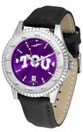 Texas Christian Horned Frogs Competitor AnoChrome Men's Watch