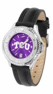 Texas Christian Horned Frogs Competitor AnoChrome Women's Watch