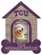 Texas Christian Horned Frogs Dog Bone House Clip Frame